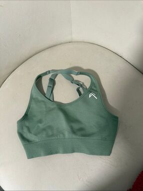 Seamless Sage Green Sports Bralette